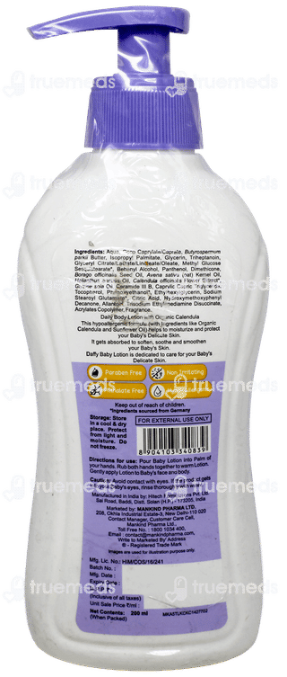 Daffy Baby Lotion 200Ml